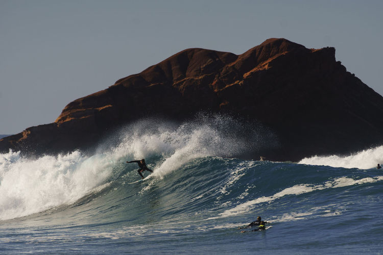 Surfing in Sagres